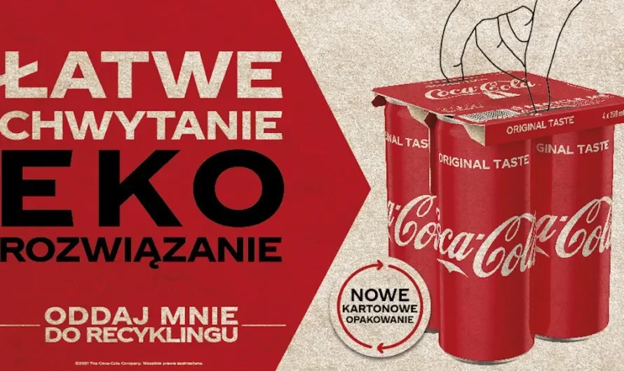 KeelClip – zastąpi folię w wielopakach puszek Coca-Cola