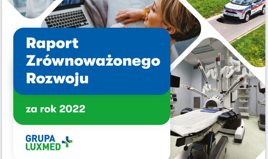 Raport zrównoważonego rozwoju Grupy Lux Med