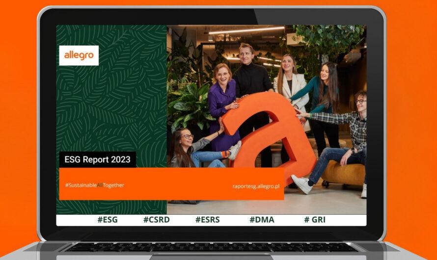 Raport ESG za 2023 r. Allegro zgodny z dyrektywą CSRD