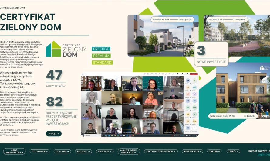 PLGBC: certyfikat Zielony Dom coraz popularniejszy
