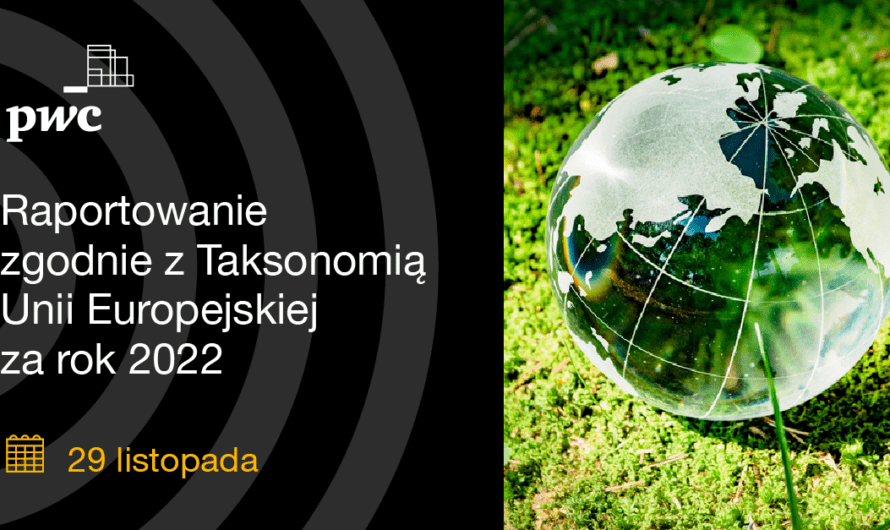 O Taksonomii przy śniadaniu z PwC