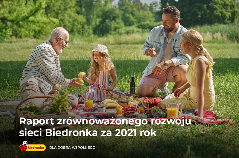 Biedronka: raport zrównoważonego rozwoju